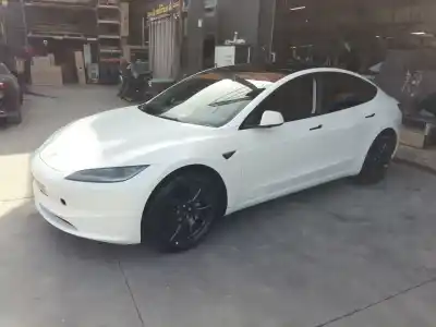 Scrapping Vehicle tesla model 3 (5yj3) ev awd of the year 2024 powered 3d3,3d5,3d7