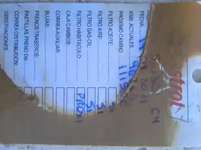 Veicolo di demolizione renault kangoo 1.5 dci diesel fap dell'anno 2014 alimentato k9k636