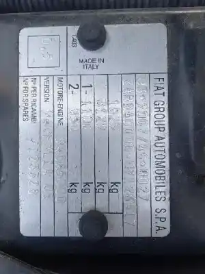 Veículo de Sucata alfa romeo giulietta (191) distinctive do ano 2011 alimentado 940a5000