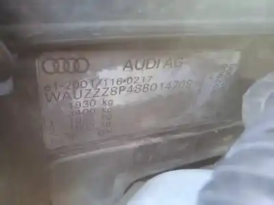 Véhicule à la ferraille audi a3 sportback (8p) 2.0 tdi ambiente de l'année 2008 alimenté bkd