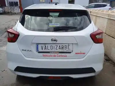 Veículo de Sucata nissan micra v (k14) 1.5 dci do ano 2017 alimentado k9k628