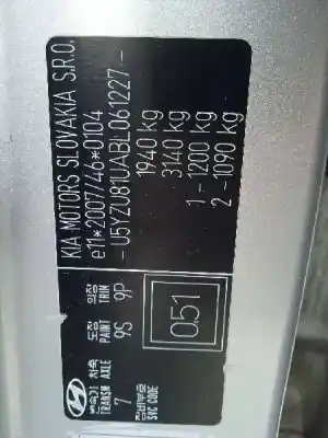 Veículo de Sucata hyundai ix35 (lm, el, elh) 1.7 crdi do ano 2010 alimentado d4fd