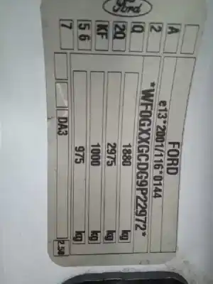 Veículo de Sucata ford focus lim. (cb4) trend do ano 2009 alimentado hhda