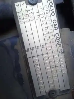 Утилизация автомобиля volvo xc90 2.4 diesel cat года 2005 питание d5244t