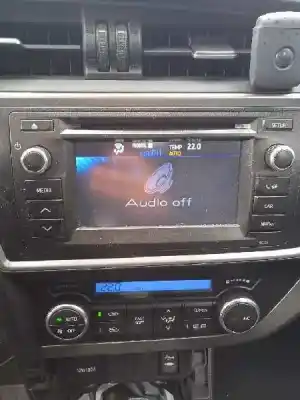 Scrapping Vehicle toyota auris active of the year 2013 powered 1zr
