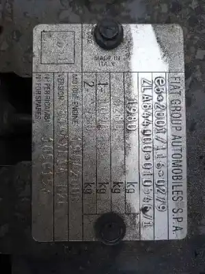 Утилизация автомобиля lancia delta (181) 1.6 diesel cat года 2011 питание 198a2000 Утилизация автомобиля lancia delta (181) 1.6 diesel cat года 2011 питание 198a2000