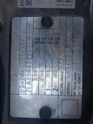 Утилизация автомобиля lancia musa (184) 1.4 cat года 2006 питание 843a1000