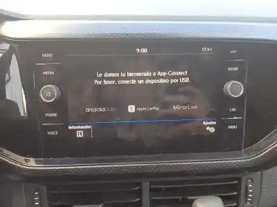 Veículo de Sucata volkswagen t-cross 1.0 tsi do ano 2019 alimentado dkla