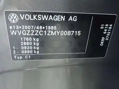 Scrapping Vehicle volkswagen t-cross style of the year 2020 powered dkrf