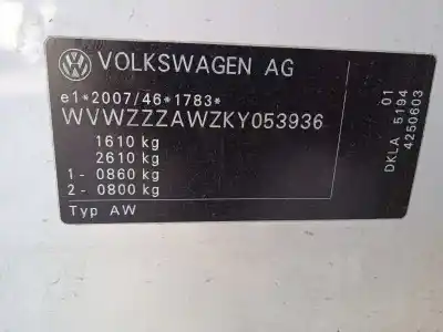 Veículo de Sucata volkswagen polo 1.0 tsi do ano 2018 alimentado dkla