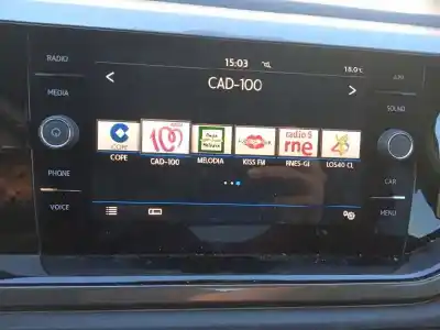 Veículo de Sucata volkswagen polo 1.0 tsi do ano 2018 alimentado dkla