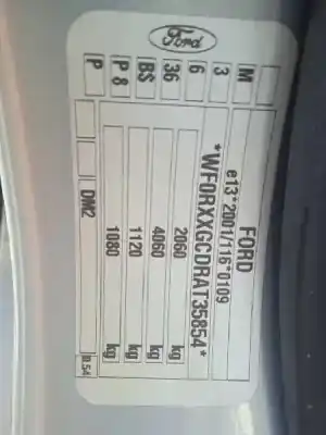 Sloopvoertuig ford kuga (cbv) titanium van het jaar 2010 aangedreven g6dg