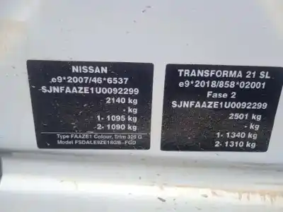 Scrapping Vehicle nissan leaf (ze1) electric of the year 2021 powered em57