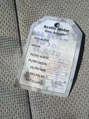Утилизация автомобиля mercedes-benz clase e lim. (w213) 2.0 cdi cat года 2019 питание 654920