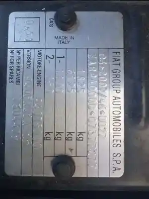 Veículo de Sucata alfa romeo giulietta (191) 1.6 jtdm cat do ano 2015 alimentado 940b5000