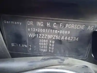 Утилизация автомобиля porsche                                            cayenne (typ 9pa)                                                                                                                                                                                                                                          s                                                                                                                                                                                                                                                          года 2004 питание m4800