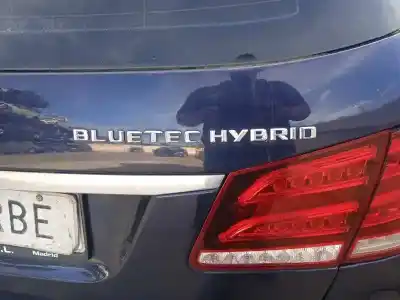 Vehicul casat mercedes                                           clase e (w212) familiar                                                                                                                                                                                                                                    e 300 bluetec hybrid (212.298)                                                                                                                                                                                                                             al anului 2014 alimentat 651924