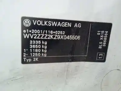 Здавання транспортного засобу volkswagen caddy ka/kb (2k) life року 2009 потужний bls