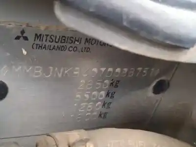 Здавання транспортного засобу mitsubishi l 200 (ka0/kb0) 2.5 di-d cat року 2007 потужний 4d56