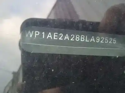 Утилизация автомобиля porsche cayenne (typ 92aa) * года 2011 питание 06ec