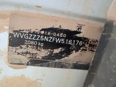 Veículo de Sucata volkswagen tiguan (5n2) excellence 4motion bluemotion do ano 2014 alimentado cffb