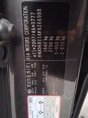 Veículo de Sucata kia stonic (ybcuv) 1.0 tgdi cat do ano 2019 alimentado g3lc