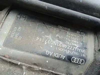 Утилизация автомобиля audi allroad quattro (4b5) 2.5 tdi (132kw) года 2002 питание ake