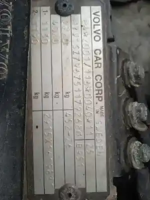 Scrapping Vehicle volvo xc70 2.4 diesel cat of the year 2004 powered d5244t