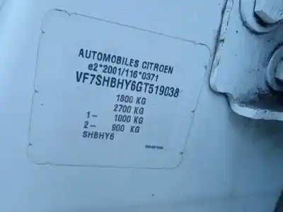 Утилизация автомобиля citroen c3 picasso live edition года 2016 питание bh02