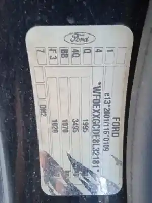 Veículo de Sucata ford c-max (cb3) trend do ano 2009 alimentado kkda