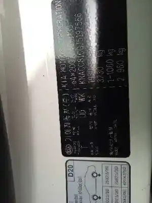 Scrapping Vehicle kia niro i (de) 1.6 gdi hybrid of the year 2018 powered g4le