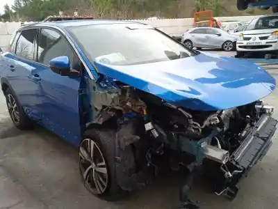 Veicolo di demolizione peugeot 3008 hybrid allure dell'anno 2021 alimentato dgz