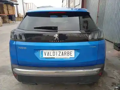 Veicolo di demolizione peugeot 3008 hybrid allure dell'anno 2021 alimentato dgz