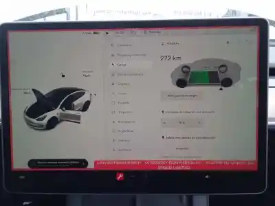 Veículo de Sucata tesla model 3 rwd * do ano 2022 alimentado 3d7
