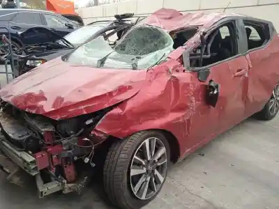 Veículo de Sucata nissan micra v (k14) acenta do ano 2019 alimentado h4d450