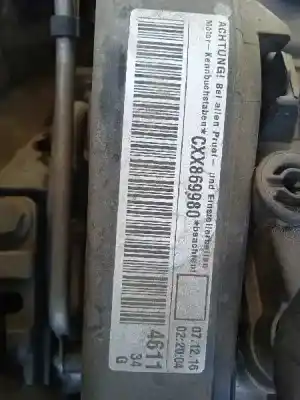 Veicolo di demolizione audi a3 (8vk) basic dell'anno 2017 alimentato cxxb