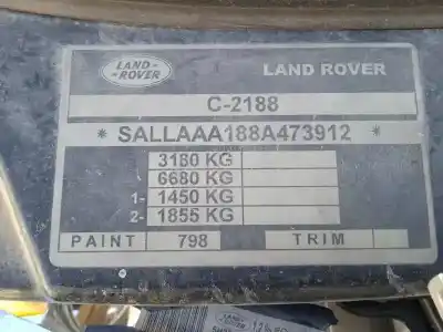 Утилизация автомобиля land rover discovery v6 td s года 2008 питание 276dt