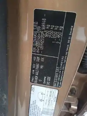 Утилизация автомобиля kia ceed 1.0 tgdi cat года 2022 питание g3lf