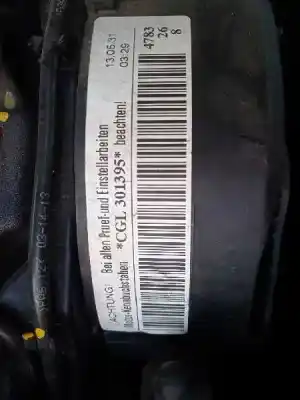 Утилизация автомобиля audi a5 coupe (8t) 2.0 tdi года 2013 питание cgld