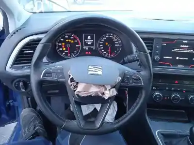 Veículo de Sucata seat leon (5f1) 1.4 16v tsi do ano 2017 alimentado czca