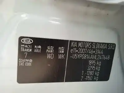 Veículo de Sucata kia sportage iv (ql, qle) 1.6 gdi do ano 2017 alimentado g4fd