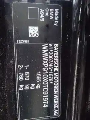 Здавання транспортного засобу mini mini (f56) one first року 2018 потужний b38a15a