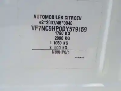 Здавання транспортного засобу citroen c4 lim. seduction року 2013 потужний 9h06