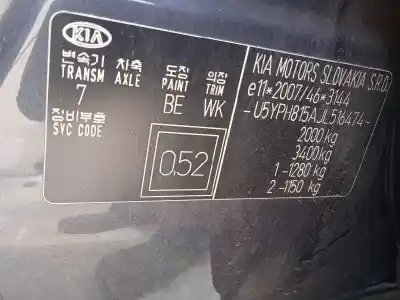 Veículo de Sucata kia sportage iv (ql, qle) 1.7 crdi do ano 2018 alimentado d4fd