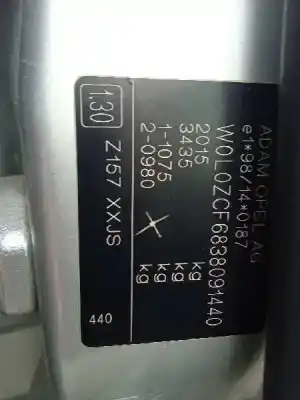 Veicolo di demolizione opel vectra c berlina comfort dell'anno 2003 alimentato y22dtr