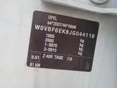 Здавання транспортного засобу opel astra k (b16) 1.6 cdti (68) року 2018 потужний b16dte