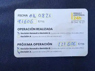 Veículo de Sucata renault kadjar 1.6 dci diesel fap energy do ano 2016 alimentado r9m414