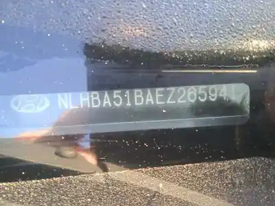 Sloopvoertuig hyundai i20 i (pb, pbt) 1.2 van het jaar 2014 aangedreven g4la