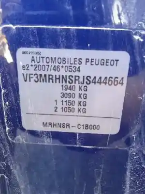 Sloopvoertuig peugeot 3008 allure van het jaar 2018 aangedreven hn05