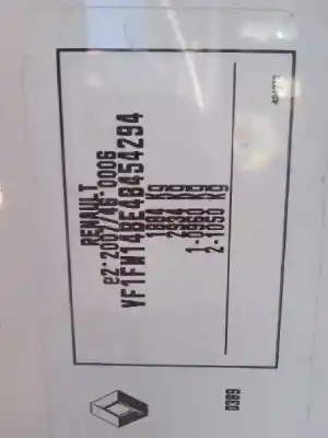 Veículo de Sucata renault kangoo profesional do ano 2013 alimentado k9k808